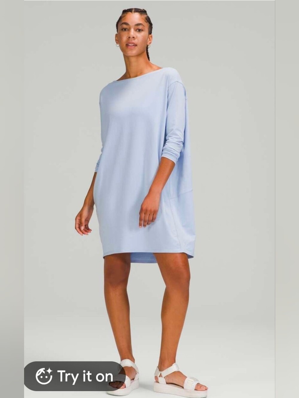 NWT Lululemon athletica Back In Action Long-Sleeve Dress Size 8